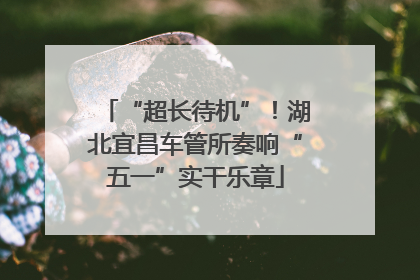 “超长待机”！湖北宜昌车管所奏响“五一”实干乐章