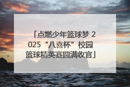 点燃少年篮球梦 2025“八喜杯”校园篮球精英赛圆满收官
