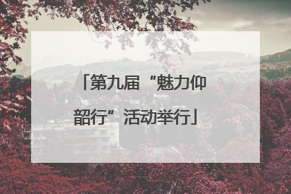 第九届“魅力仰韶行”活动举行