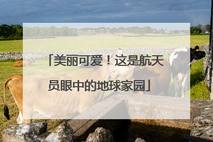 美丽可爱！这是航天员眼中的地球家园