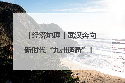 经济地理丨武汉奔向新时代“九州通衢”