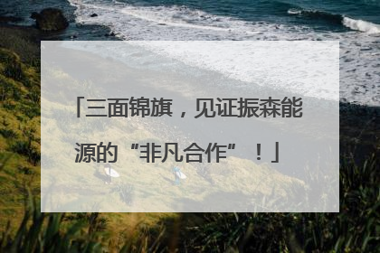 三面锦旗，见证振森能源的“非凡合作”！
