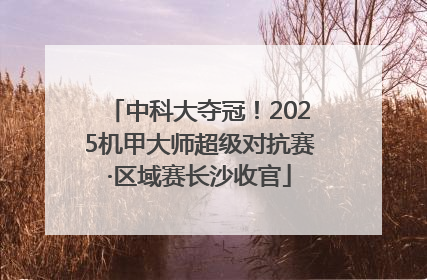 中科大夺冠！2025机甲大师超级对抗赛·区域赛长沙收官