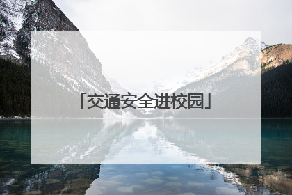 交通安全进校园