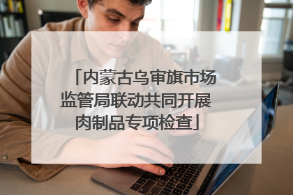 内蒙古乌审旗市场监管局联动共同开展肉制品专项检查