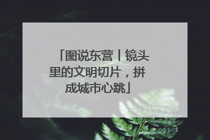 图说东营丨镜头里的文明切片，拼成城市心跳