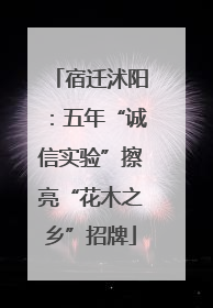 宿迁沭阳：五年“诚信实验”擦亮“花木之乡”招牌