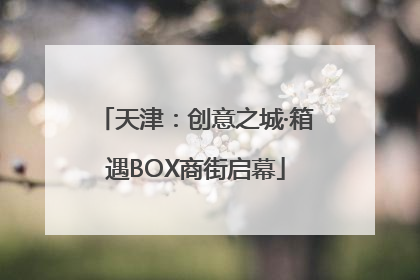 天津：创意之城·箱遇BOX商街启幕