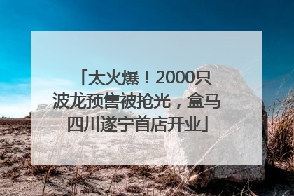 太火爆！2000只波龙预售被抢光，盒马四川遂宁首店开业