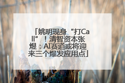 姚明现身“打Call”！清智资本张煜：AI赛道或将迎来三个爆发应用点