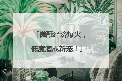 微醺经济爆火，低度酒成新宠！