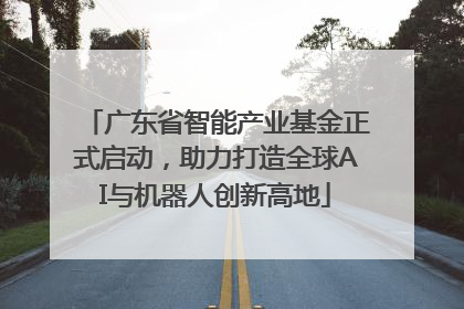 广东省智能产业基金正式启动，助力打造全球AI与机器人创新高地