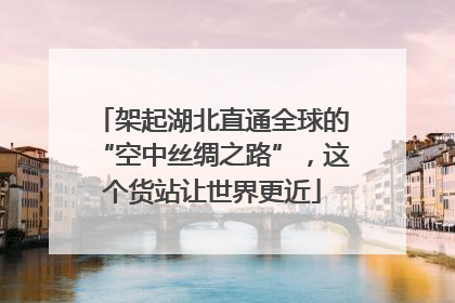 架起湖北直通全球的“空中丝绸之路”，这个货站让世界更近