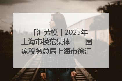 汇劳模｜2025年上海市模范集体——国家税务总局上海市徐汇区税务局第一税务所