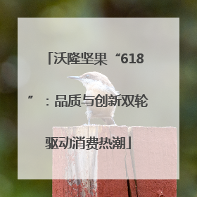 沃隆坚果“618”：品质与创新双轮驱动消费热潮