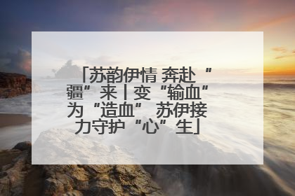 苏韵伊情 奔赴“疆”来丨变“输血”为“造血” 苏伊接力守护“心”生