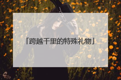跨越千里的特殊礼物