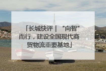 长城快评｜“向智”而行，建设全国现代商贸物流重要基地