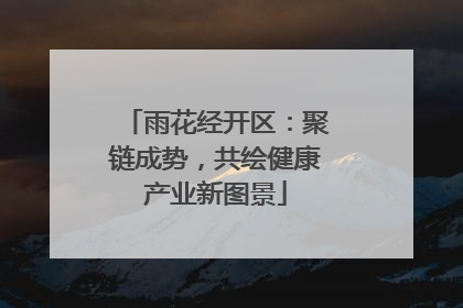 雨花经开区：聚链成势，共绘健康产业新图景