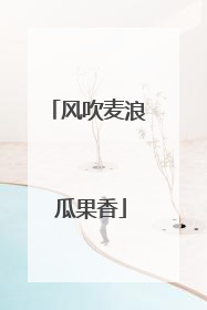 风吹麦浪 瓜果香