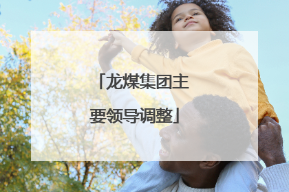 龙煤集团主要领导调整