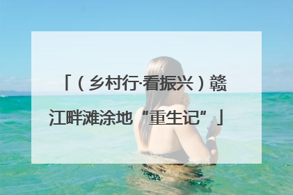 （乡村行·看振兴）赣江畔滩涂地“重生记”