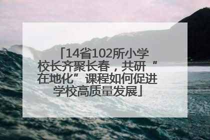 14省102所小学校长齐聚长春，共研“在地化”课程如何促进学校高质量发展